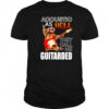 Raccoon acoustic as hell they call me guitarded shirt