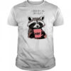 Raccoon I identify as off-duty shirt
