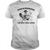 Raccoon riding chicken Kids and Chickens are best free range shirt