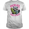 Raccoon with Pickles and panic attacks shirt