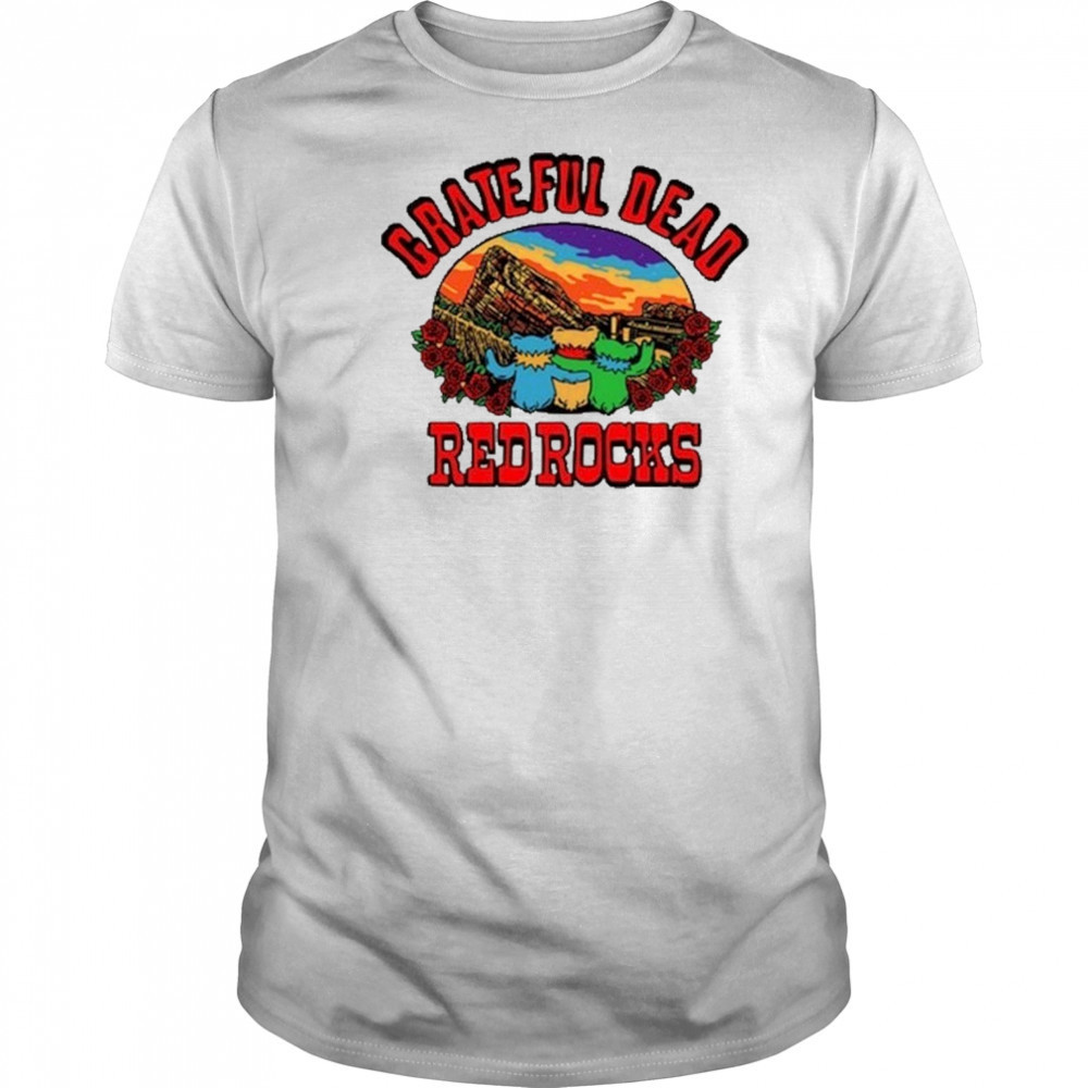 Red Rocks Grateful Dead Bears T-Shirt