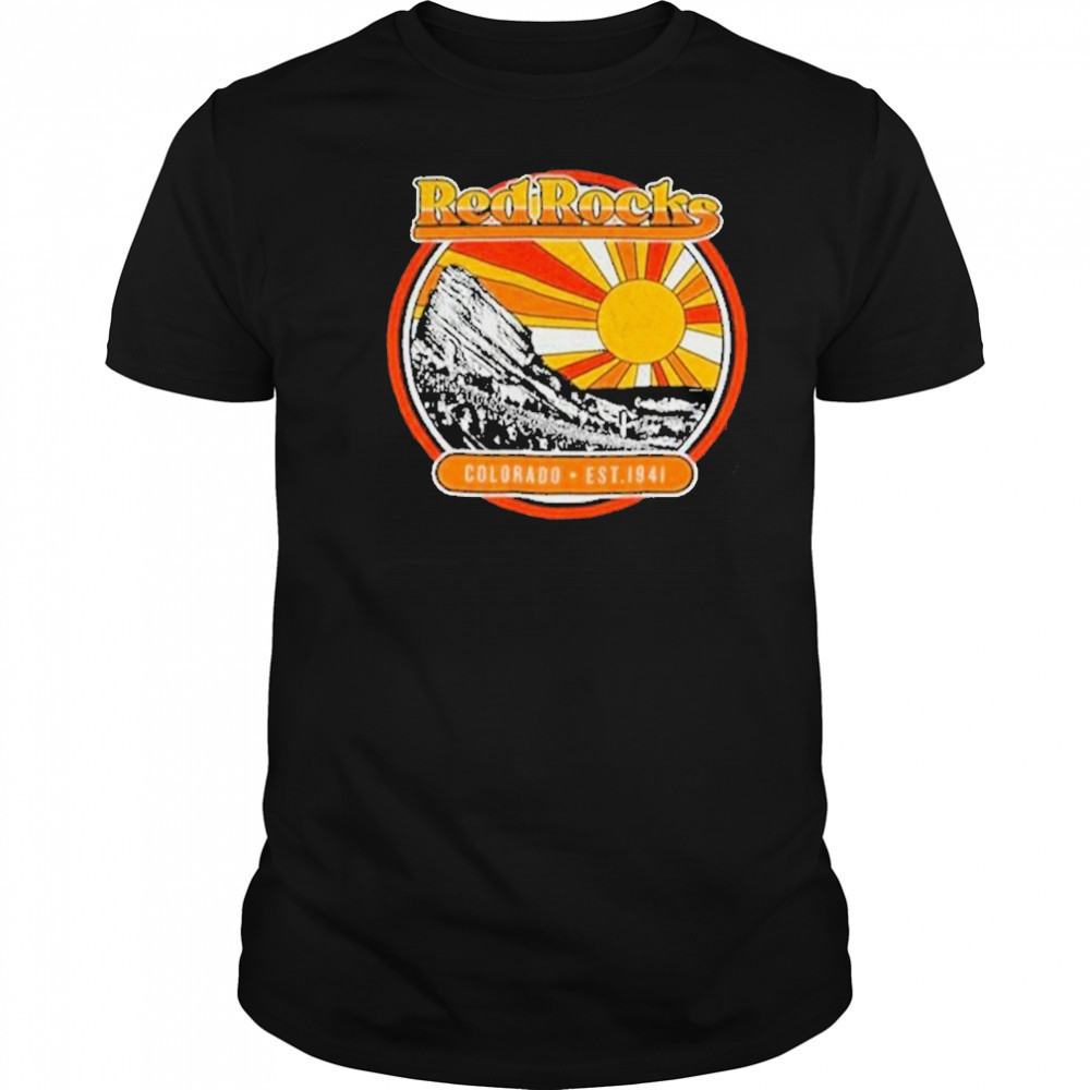 Red Rocks Whisky T-Shirt