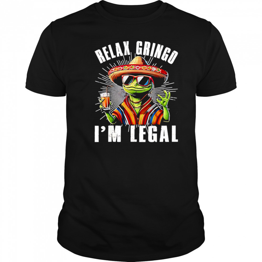 Relax Habibi I’m Legal Funny shirt