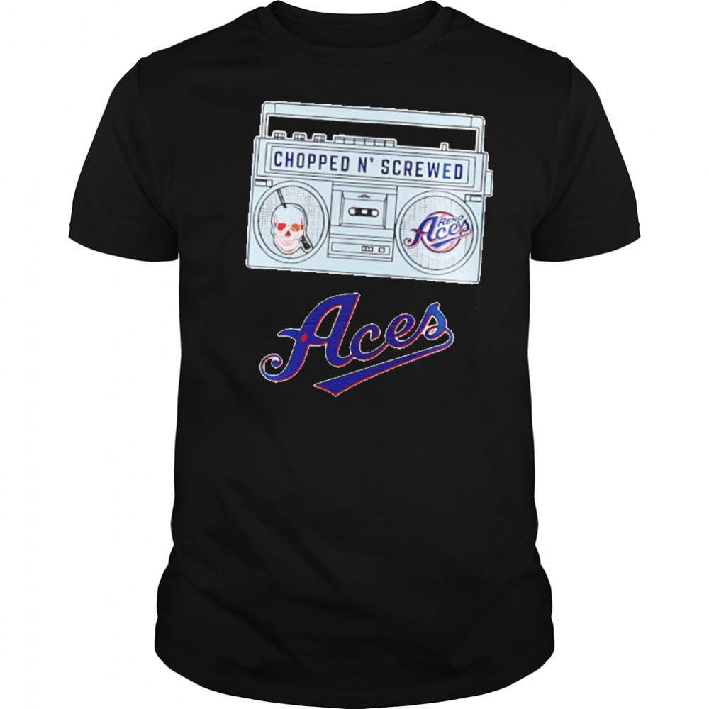 Reno Aces Dj Screw Day 2025 Baseball shirt