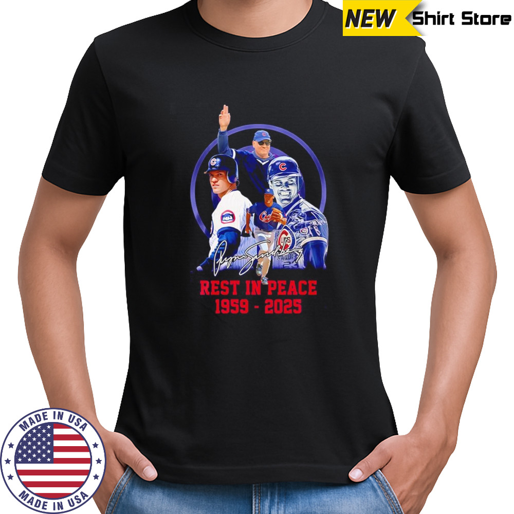 Rest in peace Ryne Sandberg 1959 2025 shirt