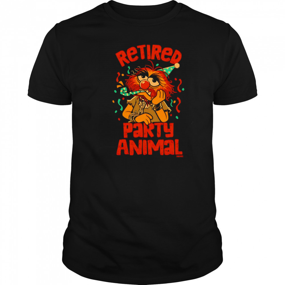 Retired party animal shirt