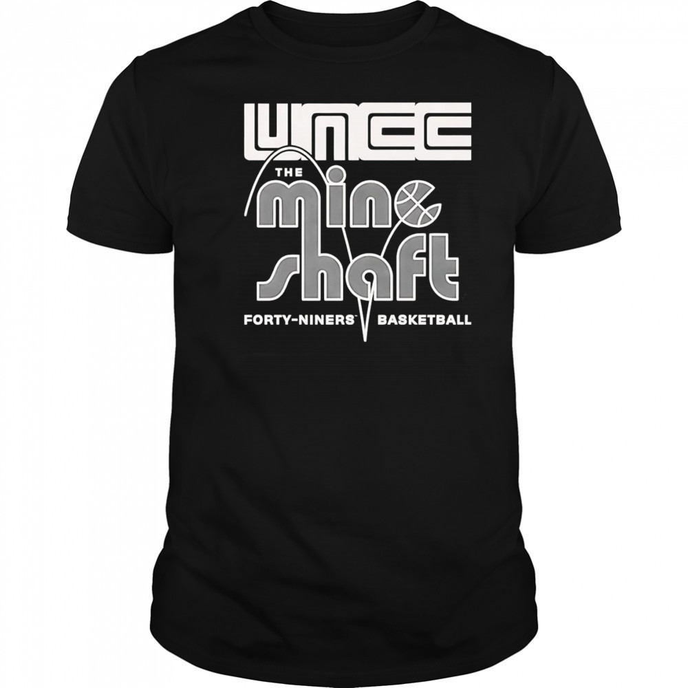 Retro UNCC Belk Gymnasium mine shaft shirt