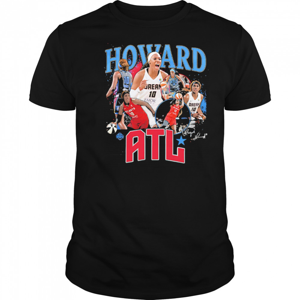 Rhyne Howard Atlanta Dream WNBA All-Star signature shirt