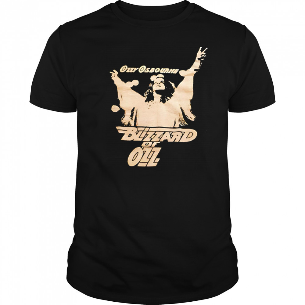 Rip Ozzy Osbourne Blizzard of Ozz shirt
