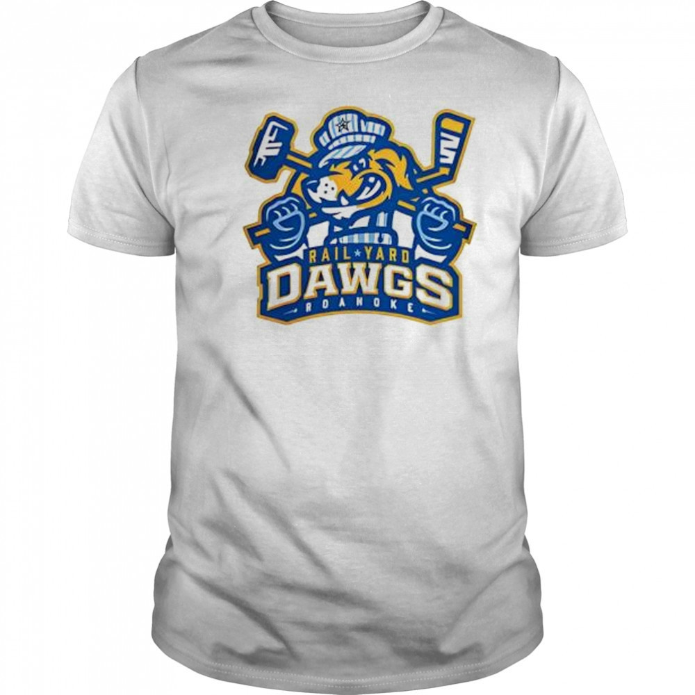 Roanoke Rail Yard Dawgs New Logo 2025 shirt