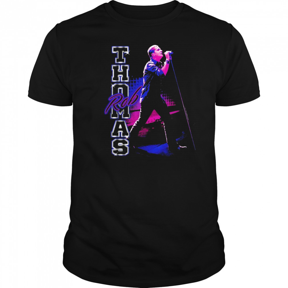 Rob Thomas Stage Glow Photo T-shirt