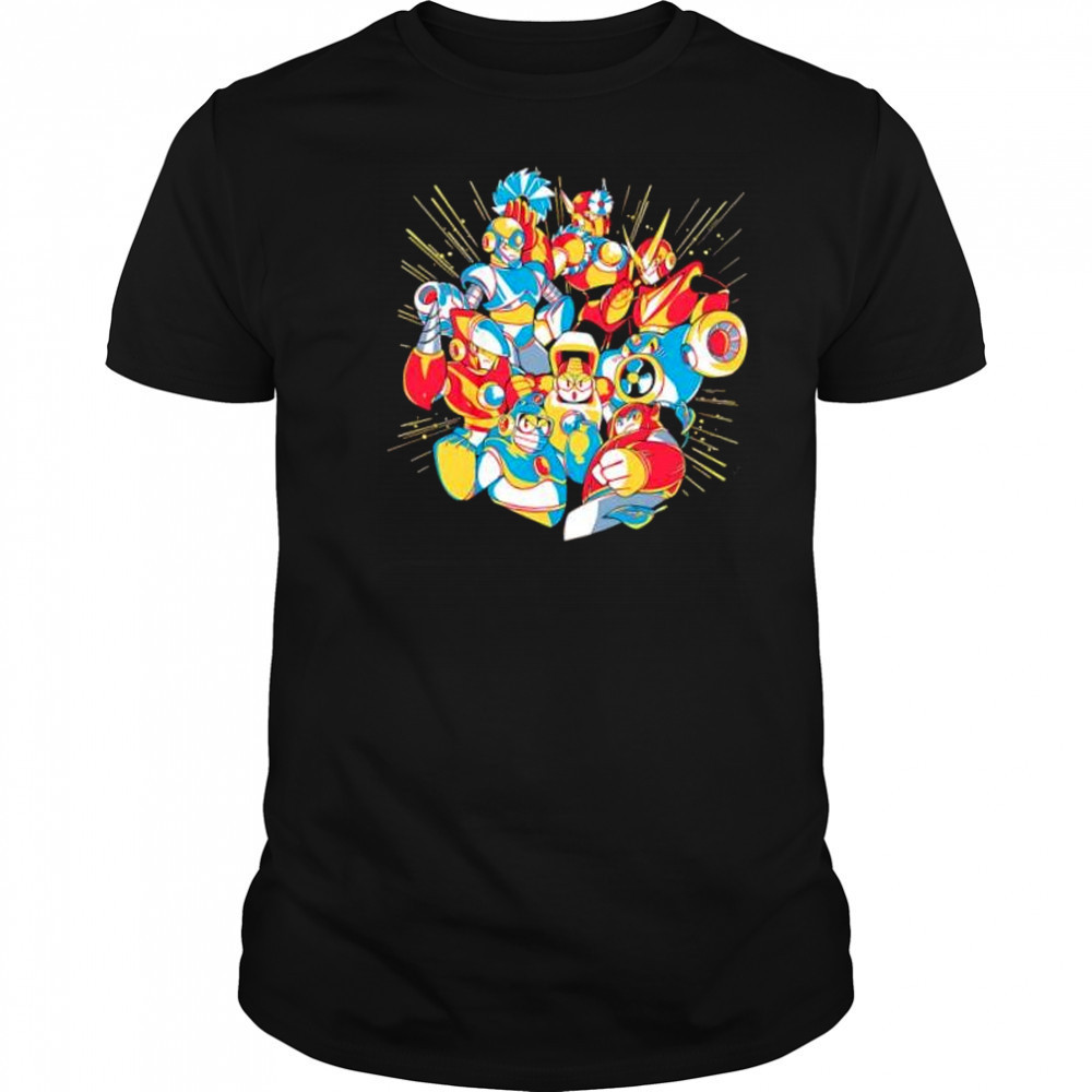 Robot Masters Redux Mega Man shirt
