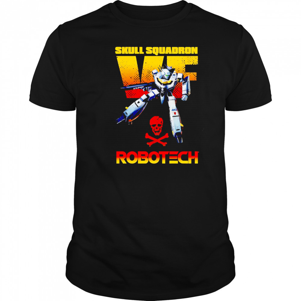 Robotech 40th Anniversary Skull Squadron shirt