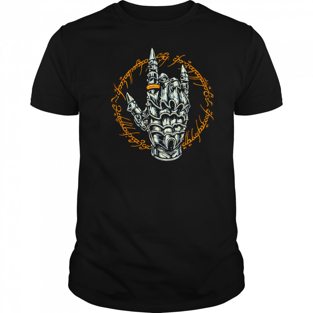 Rock the Dark World Hand Ring shirt