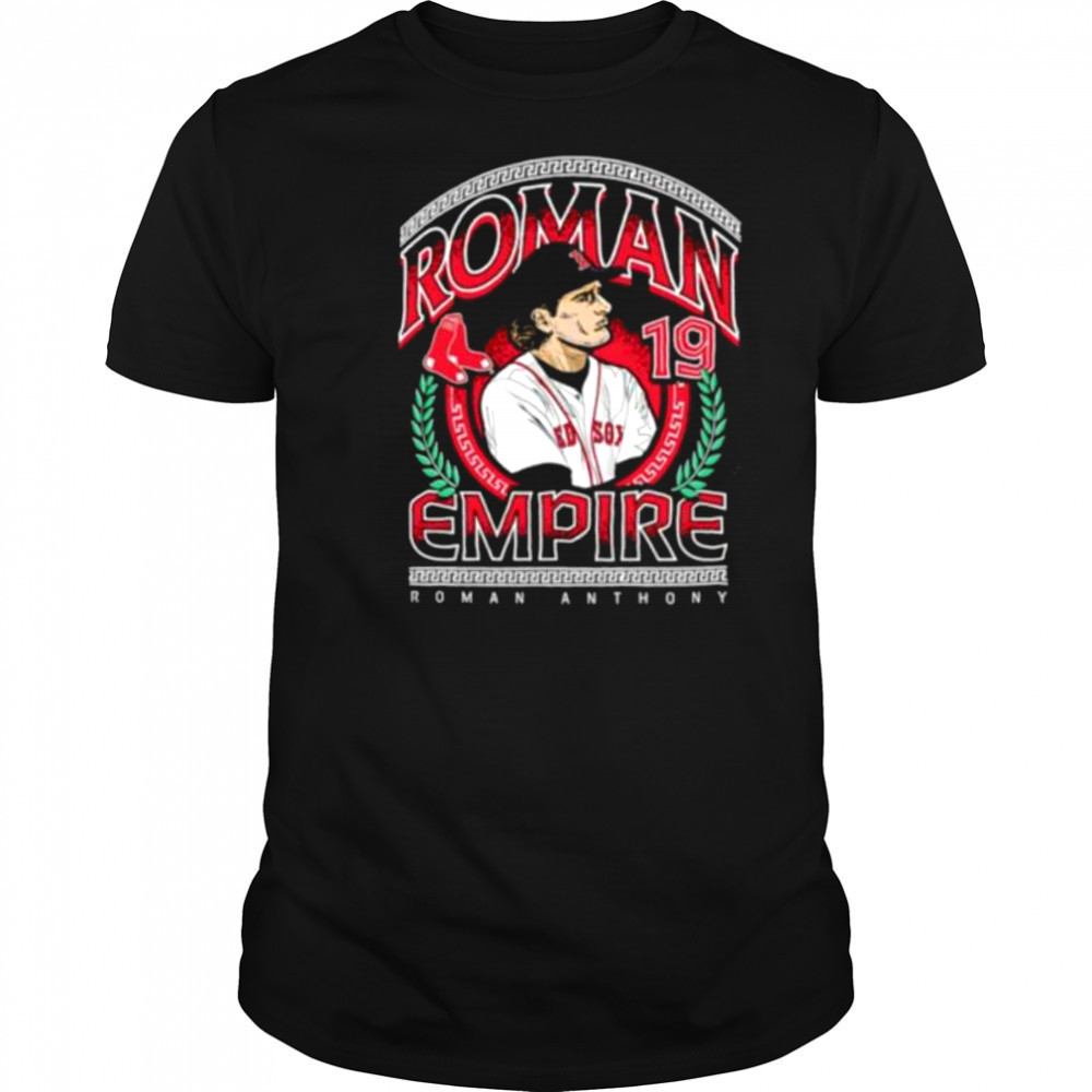 Roman Anthony #19 Boston Red Sox Roman Empire shirt