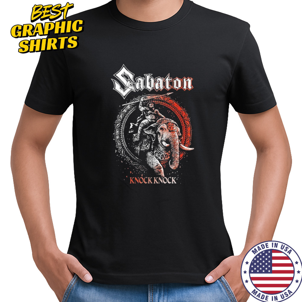Sabaton Knock Knock Elephant T-Shirt