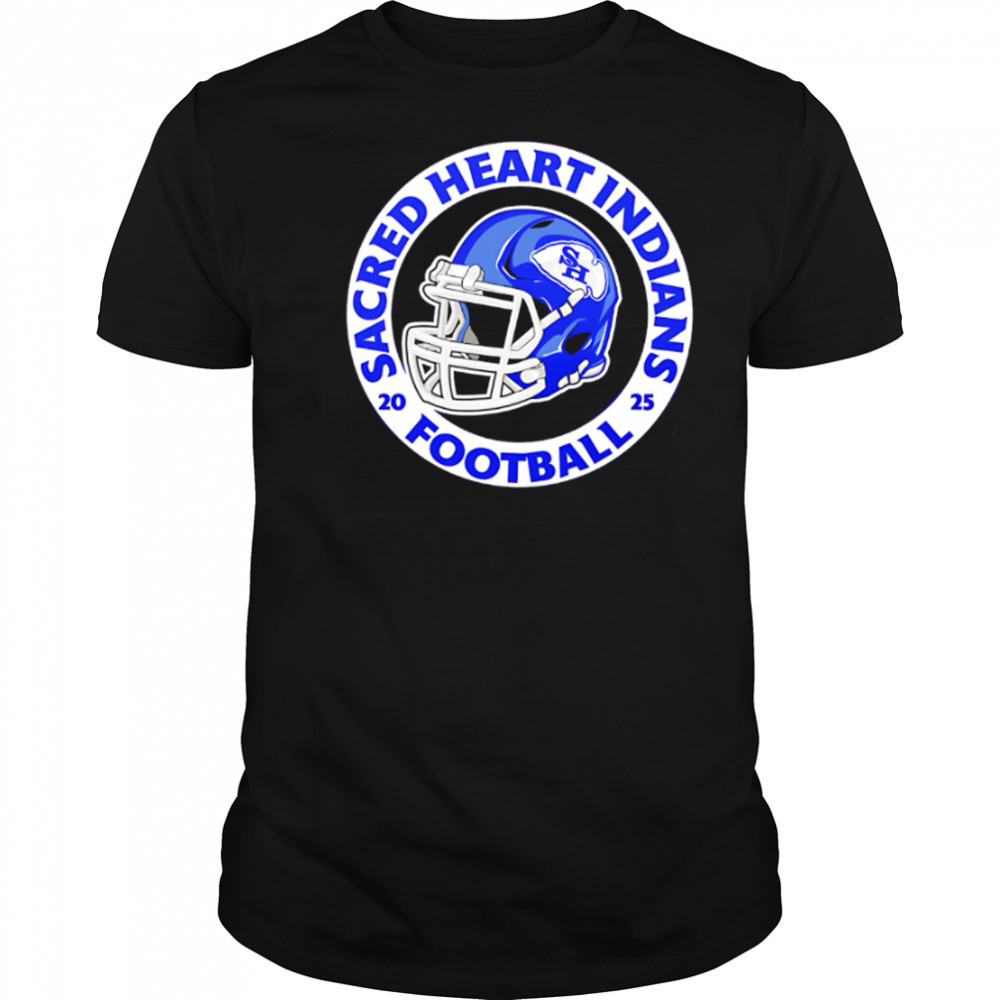 Sacred Heart Indians Football 2025 helmet shirt