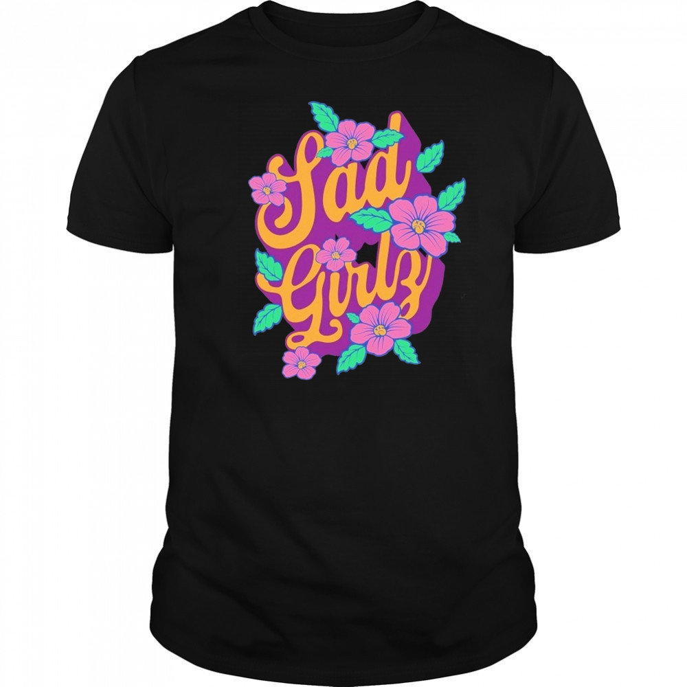 Sad Boyz Sadgirlz Floral T-shirt