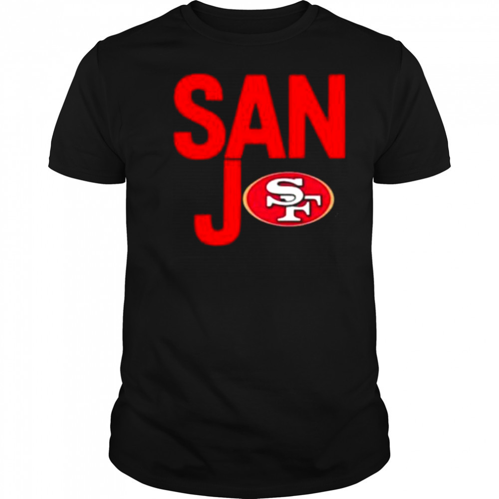 San Jo San Francisco 49ers logo shirt