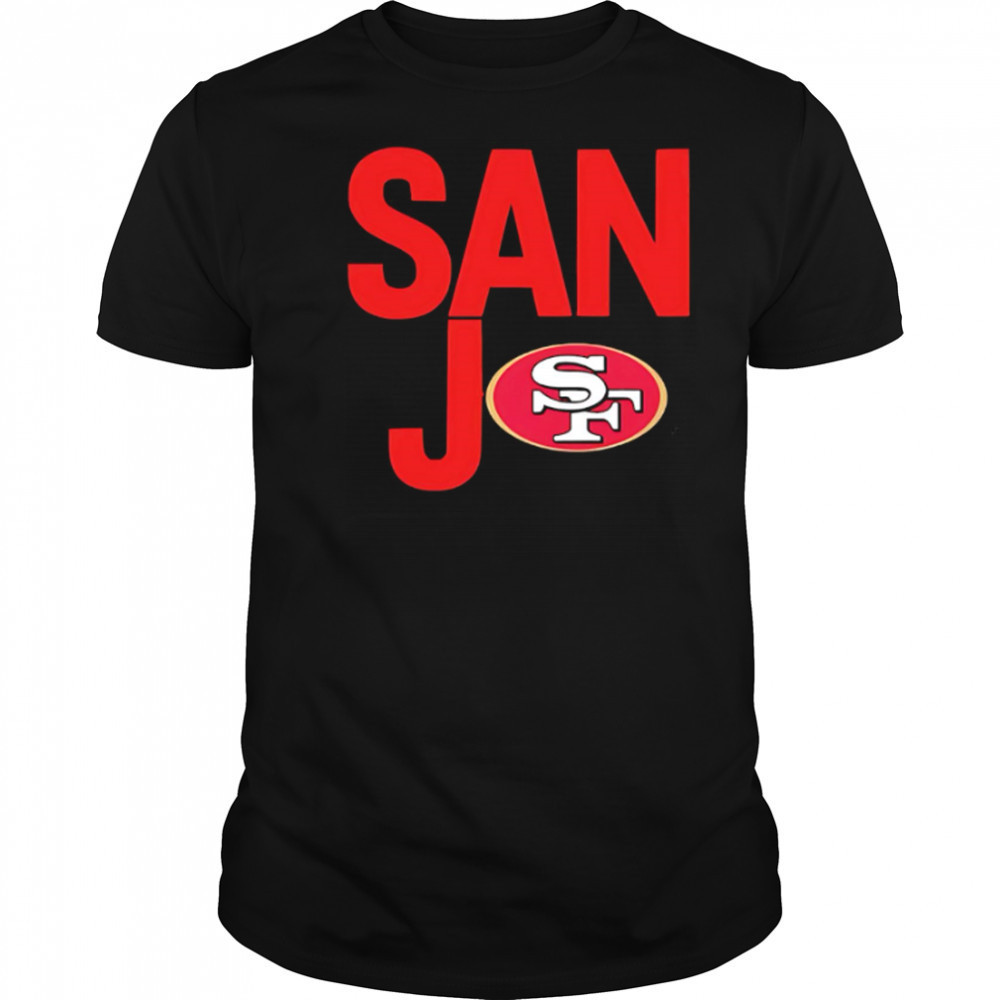 San Jo San Francisco 49ers logo shirt