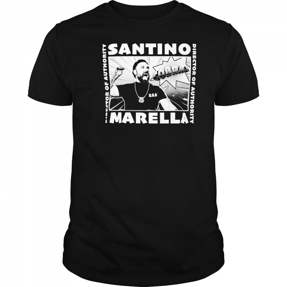 Santino Marella Cobra Comic T-shirt