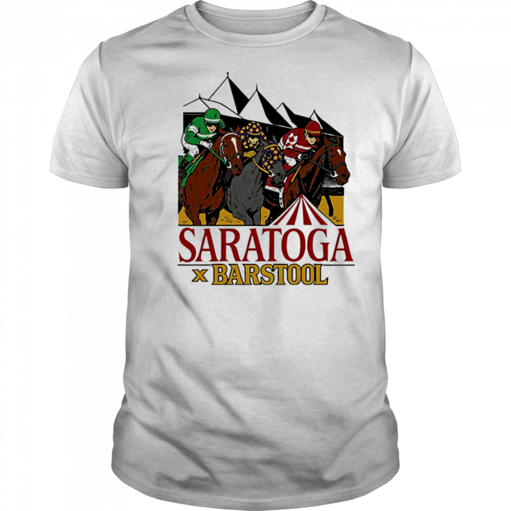 Saratoga Barstool Sports Racing shirt