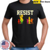 Save pbs resist political statement shirt