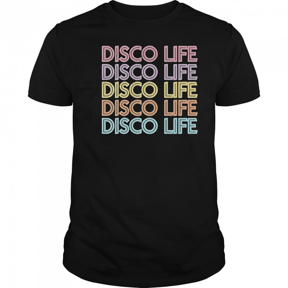 Say She She Disco Life Repeat T-Shirt