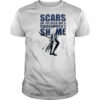 Scars on the back are a swordsman’s Shame One Piece Roronoa Zoro shirt