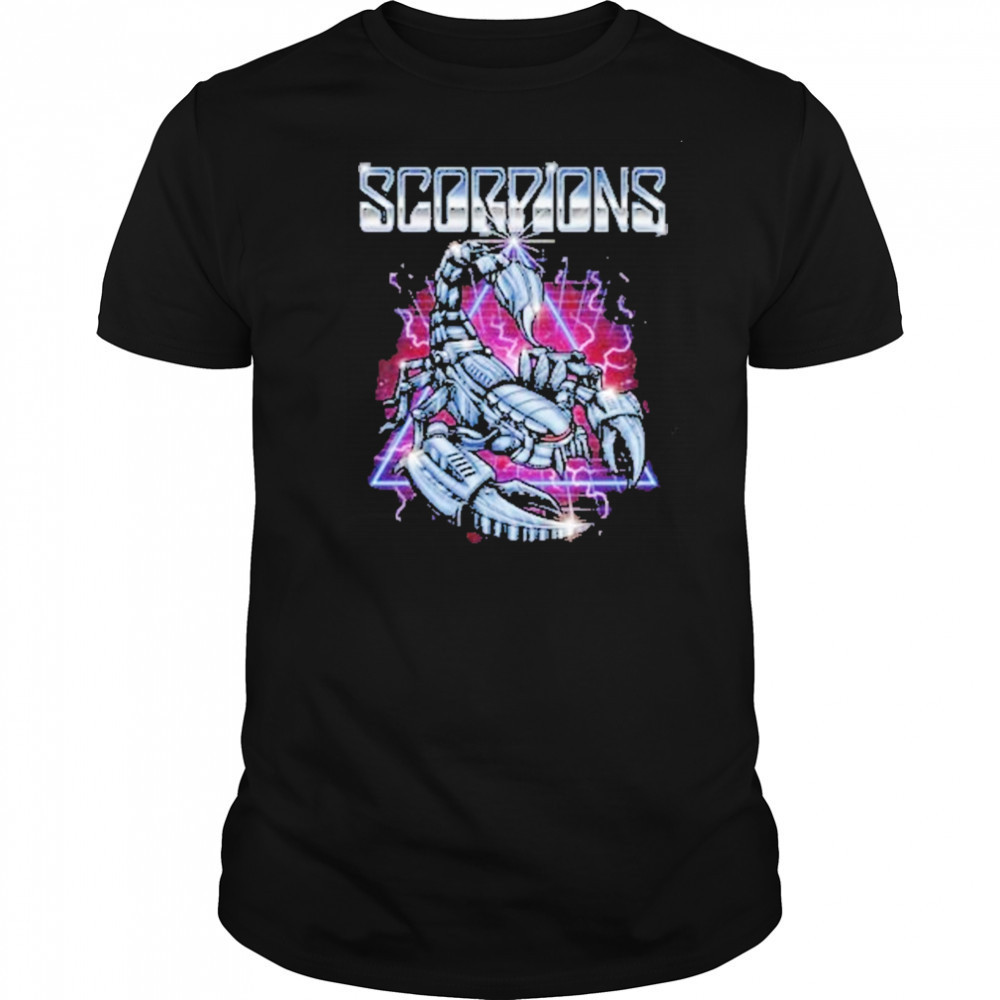 Scorpions European Tour 2025 Robotic T-Shirt