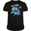 Seattle Mariners Texas Strong Mariner Moose mascot cartoon shirt