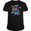 Seattle Mariners Texas Strong Mariner Moose Mascot Cartoon T-Shirt