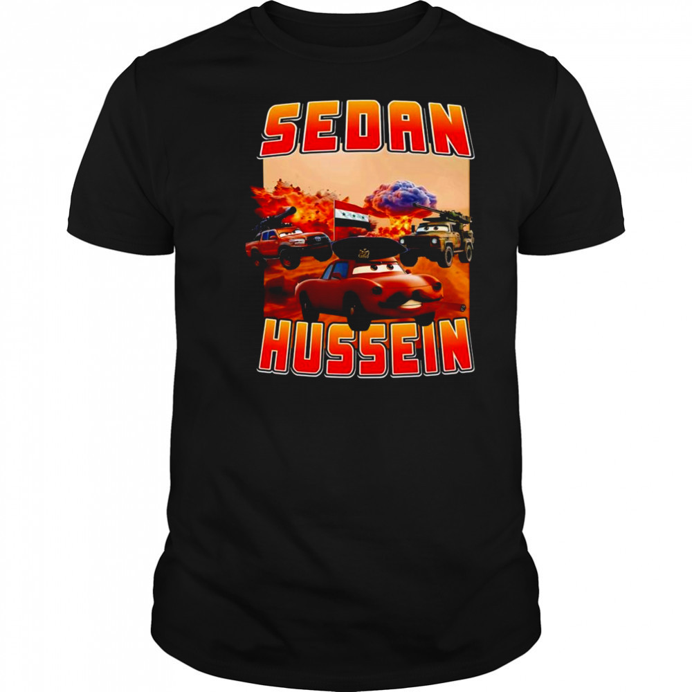 Sedan Hussein graphic shirt