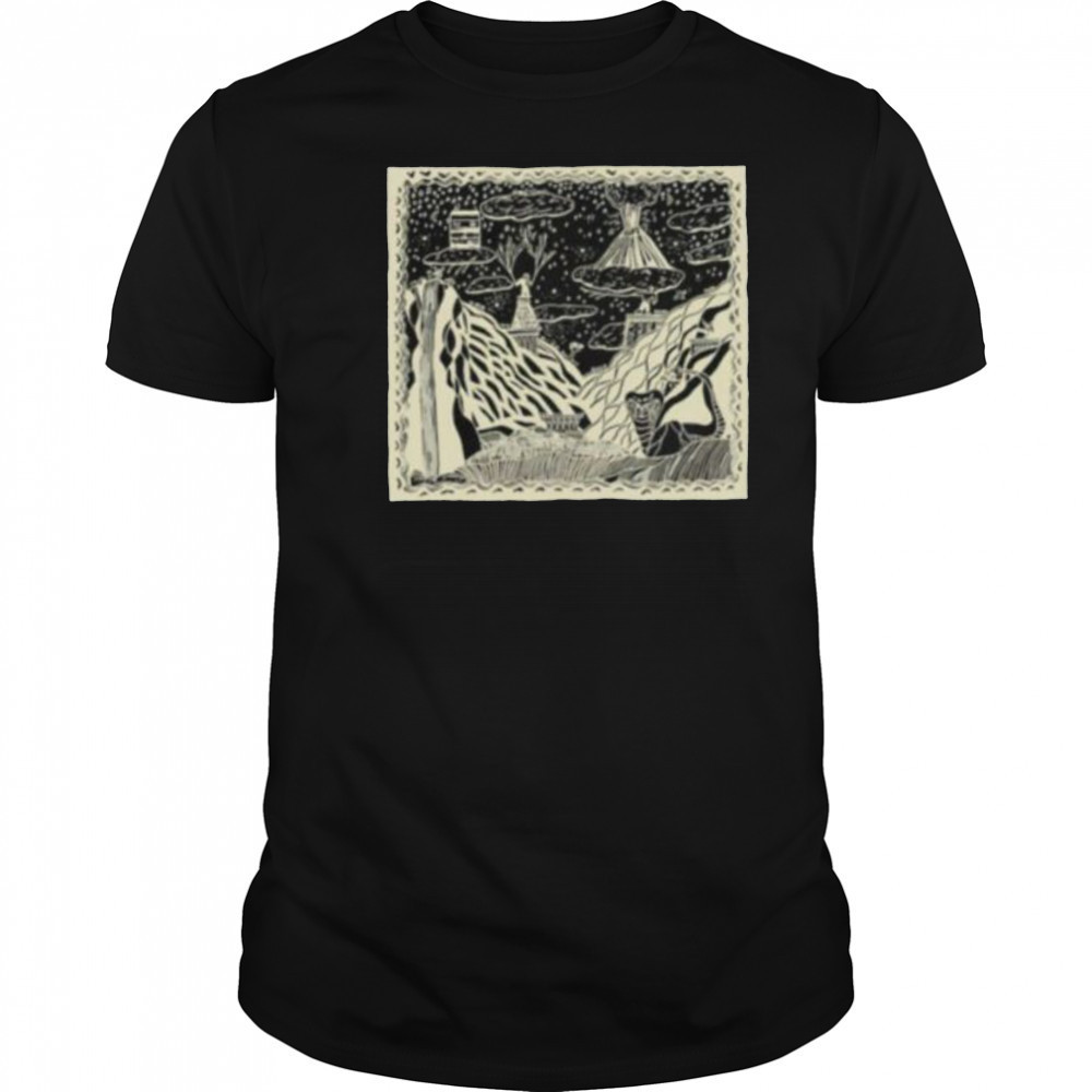 Self titled puff print shirt