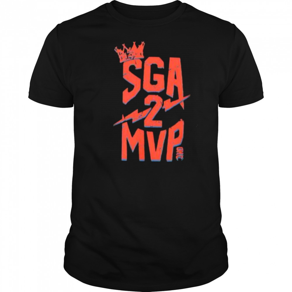 SGA 2 MVP Okc shirt