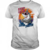 Shark keep calm and swim faster cute shirt
