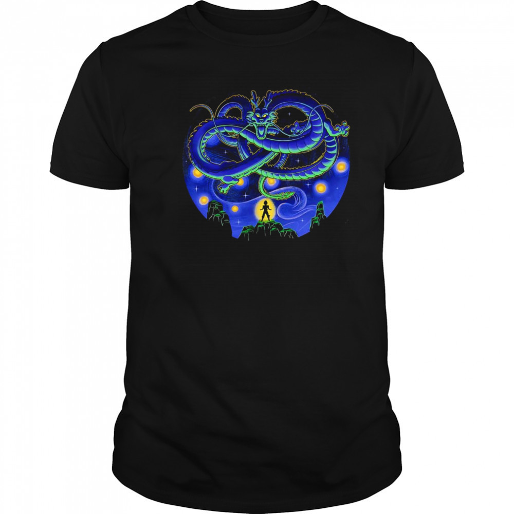 Shenron Starry Night Dragon Ball shirt