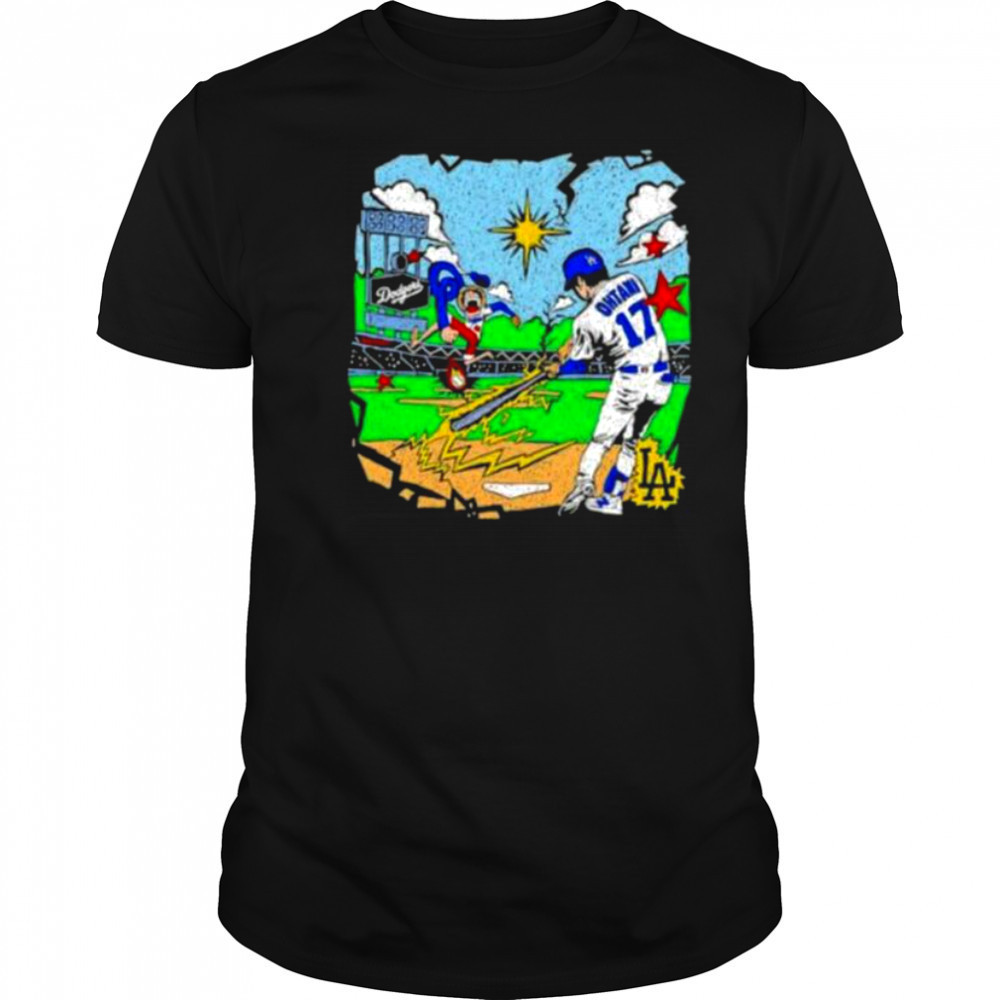 Shohei Ohtani x Monkey D. Luffy One Piece shirt
