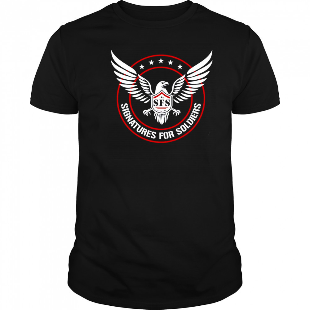 Signatures for Soldiers Eagle Seal shirt