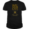 Simple Minds Live in the city of light shirt