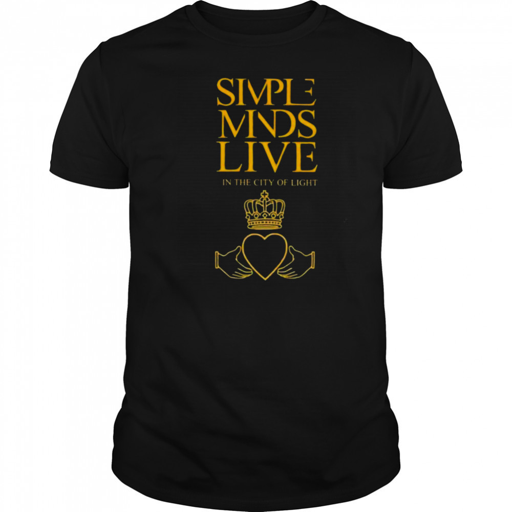 Simple Minds Live in the city of light shirt