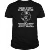 Skeleton cowboy inside every older person is a younger person wondering what the well happened shirt