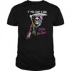 Skeleton if you hurt a dog i’ll see you soon shirt