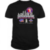 Skyline name Philadelphia Phillies World Series thank you for the memories shirt