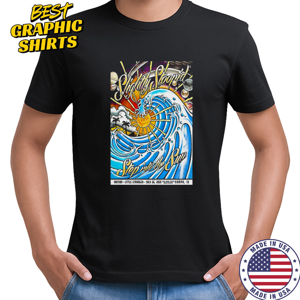 Slightly Stoopid In Nampa ID On Jul 26 2025 Tour Poster T-Shirt