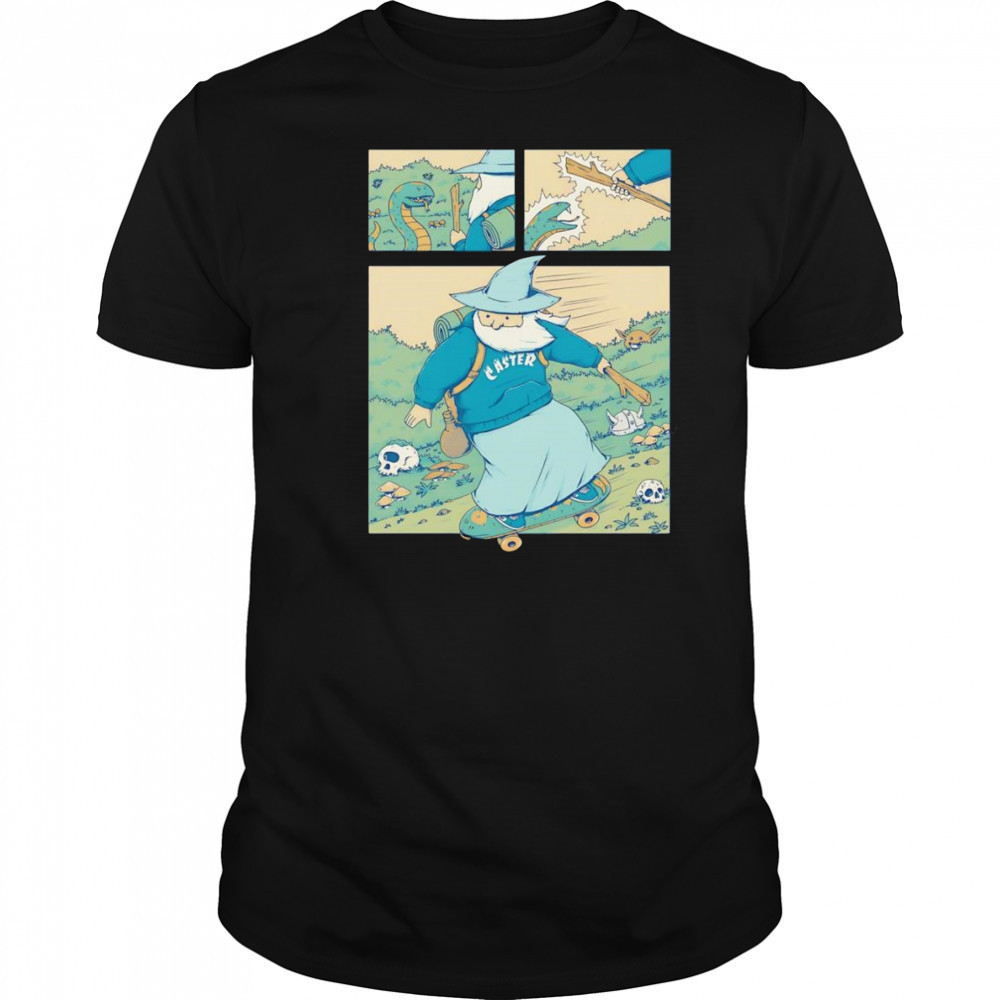Snakeboarding Wizard shirt