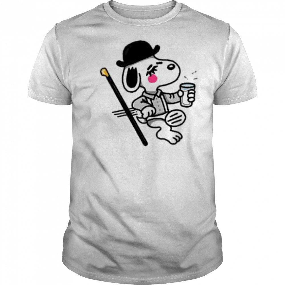 Snoopy a clockwork orange shirt