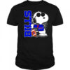 Snoopy and Buffalo Bills football shirt