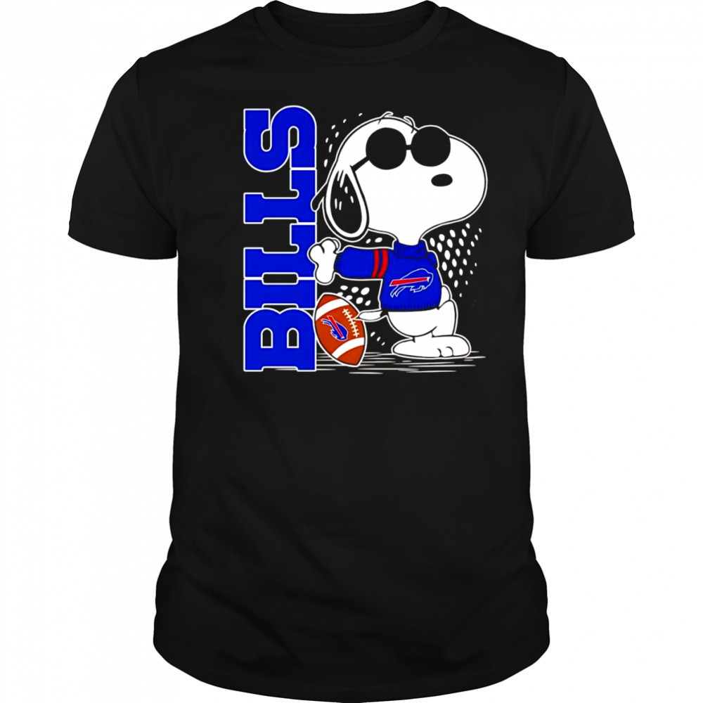 Snoopy and Buffalo Bills football shirt