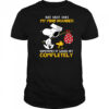 Snoopy And Woodstock Not Only Does My Mind Wander Completely shirt